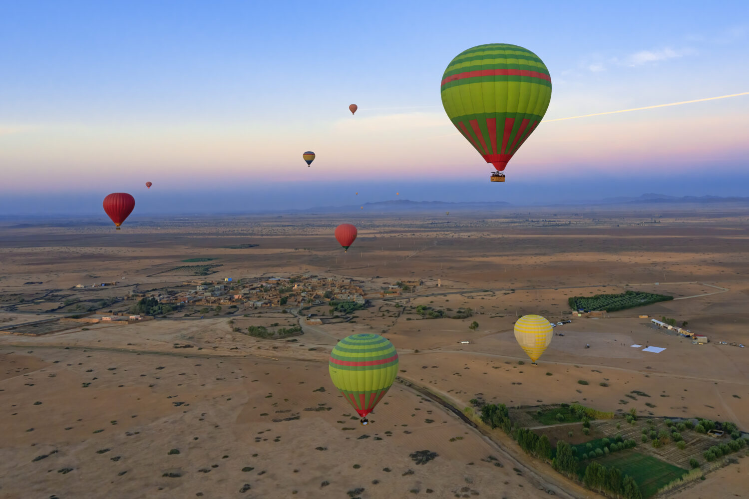 Marrakech hot air balloon