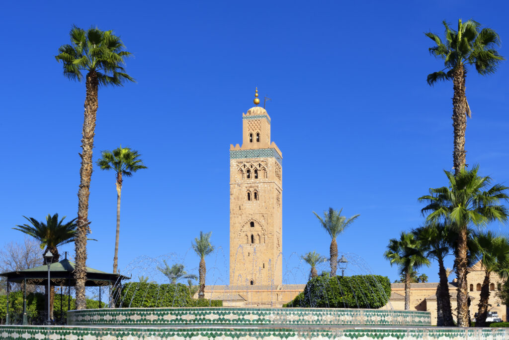 the Koutoubia Mosque